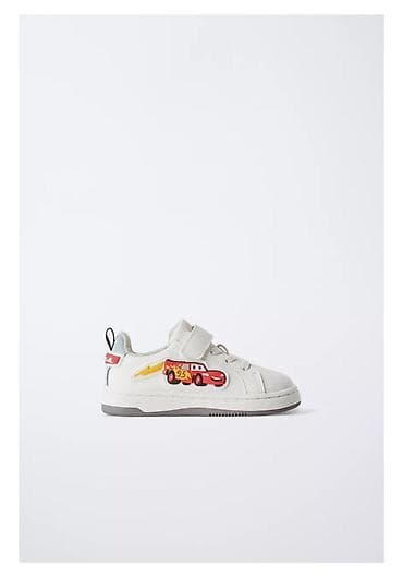 fred perry: Детские кеды с принтом «Тачки» (Молния МакКуин, №95) размер 21 - — 1