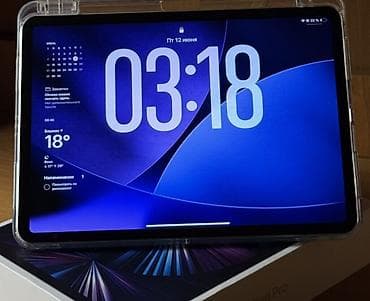 монитор мак: Планшет, Apple, память 128 ГБ, 10" - 11", Wi-Fi, Б/у, Классический цвет - Серебристый — 1