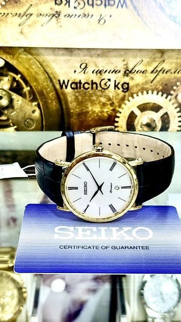 seiko 5 цена: Классические часы часы, Seiko, Япония, Водонепроницаемые, Мужские, Новый — 9