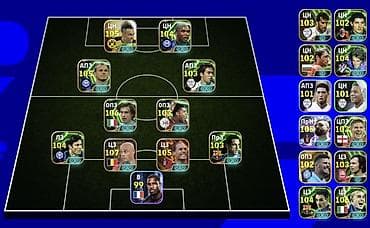 Игровой аккаунт eFootball с прокачанным составом и большой коллекцией — 1