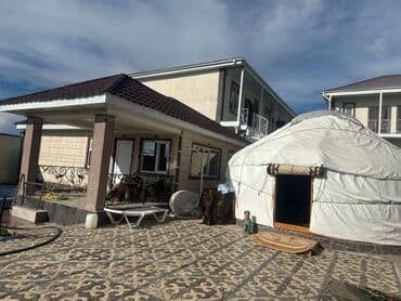 коттеджи на иссык куле чолпон ата: Коттедж, Chunara hotel Каджи-Сай, Барбекю, Бассейн, Охраняемая территория — 14