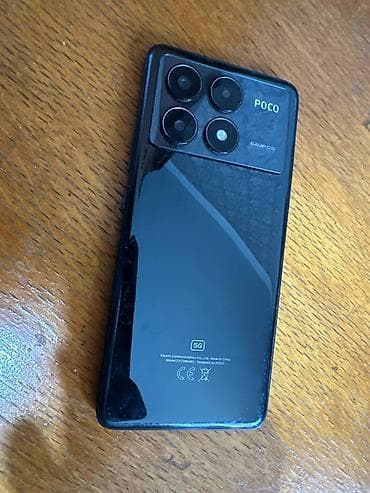 Poco: Poco X6 Pro 5G, Б/у, 256 ГБ, цвет - Черный, 2 SIM — 3