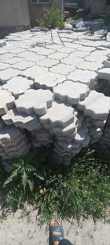 Тротуарная плитка «четырёхлистник» (бетонная) - Форма — 2