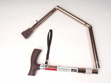 Медтовары: Трость алюминиевая, складная регулируемой длины (83-93см) Е 0601 — 5