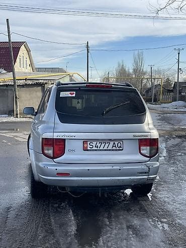 гак айон с: Ssangyong Kyron: 2007 г., Кроссовер — 2