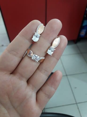 набор пандора: Набор СЕРЕБРО с золотом 8карат(золото не стирается) 925пробы камни — 3