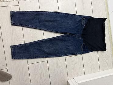 adidas boost: Джинсы для беременных с эластичной вставкой на живот. - Цвет — 2