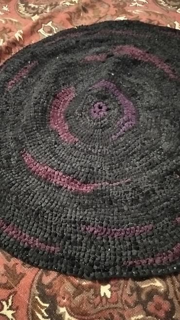 Наматрасники и топперы: Новый самодельный коврик, 500 сом. велюровая пряжа, 95 — 1