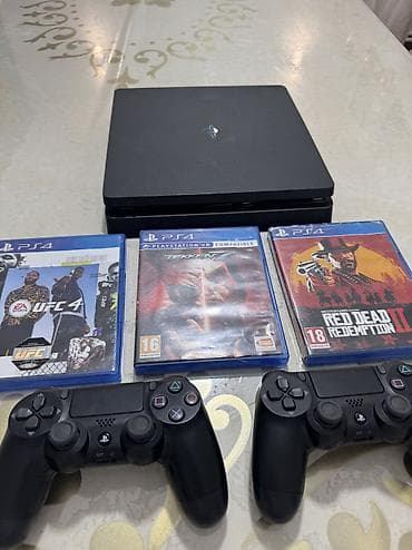 psp 2004: Продается PlayStation 4 slim В отличном состоянии В комплекте: Все — 4