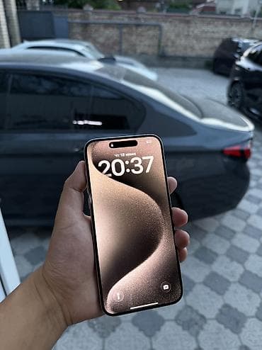 IPhone 15 Pro Max, Б/у, 1 ТБ, Коробка, 89 % — 2