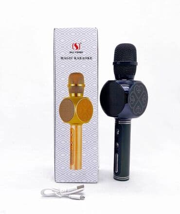 наушники p9: Беспроводной караоке микрофон - колонка! 2 в 1 Отличный подарок для — 8