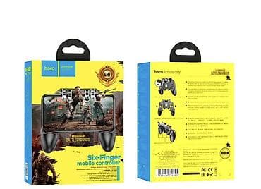 Аксессуары для консолей: Геймпад Hoco GM7 Six-Finger Mobile Controller для смартфона - — 1
