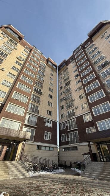 квартира с подселением пишпек: 2 комнаты, 74 м², 9 этаж, Евроремонт — 1