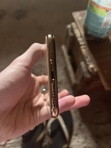 macbook air 13 2017: IPhone Xs Max, Б/у, Золотой, 100 % — 3