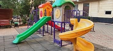 Игровые комплексы: Детская площадка Для улицы, Б/у — 2