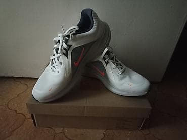 золотые туфли: Мужские кроссовки, 40.5, Nike, Новый, цвет - Белый, Самовывоз — 2
