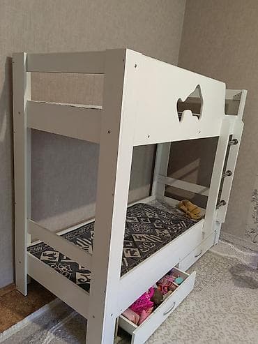 детские кровати двухъярусные: Продам детскую кровать в связи переездом, в отличном состоянии — 1