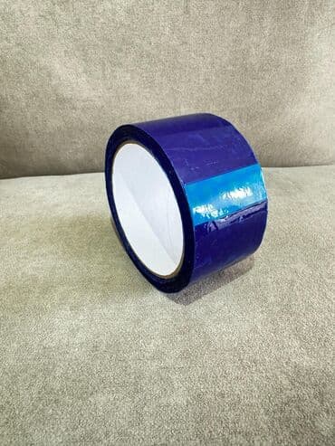 микрорайоны: СКОТЧ ЛЕНТА КЛЕЙКАЯ. СИНИЙ Цвет - Синий Толщина - 38 мкр — 2