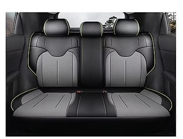 lining pantera: Чехлы Экокожа, С подушкой, цвет - Серый, Changan, Новый, Самовывоз — 2