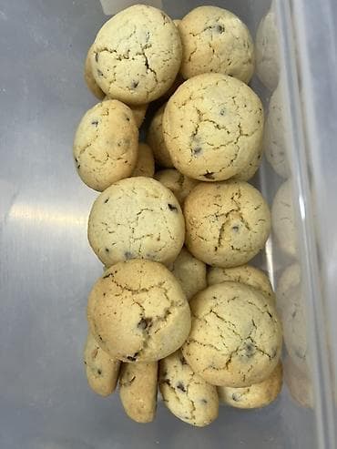 Ассорти домашней выпечки - Печенье с шоколадными каплями: нежное