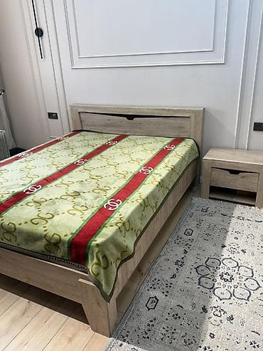ракы: Уктоочу бөлмө гарнитуру, Колдонулган, Эки кишилик керебет, Шкаф, Комод, Белоруссия, Өзү алып кетүү — 3