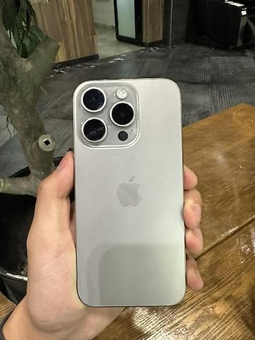 se 2016: IPhone 15 Pro, 256 ГБ, Natural Titanium — 1