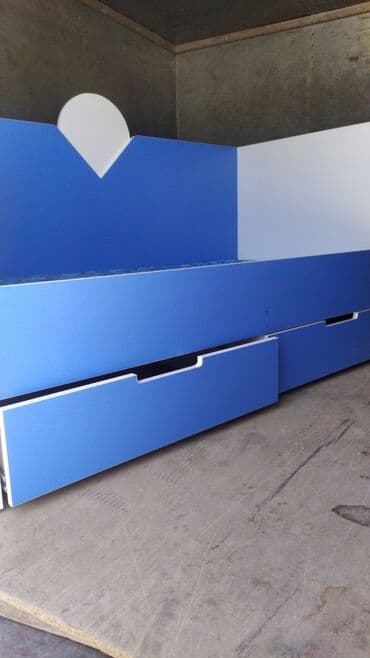 двухъярусные кровати для взрослых в бишкеке: Детская кровать в синем цвете для мальчиков и в розовом цвете для — 2