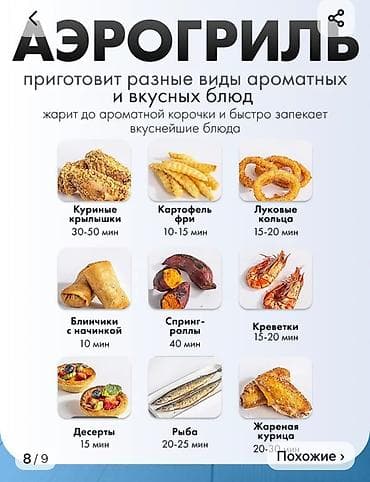 Техника для кухни: Электрический аэрогриль Пользовались пару разсостояние отличное - — 6