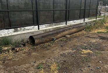Дом и сад: Железная труба Подходит для: - водоотводных канав и дренажа; - — 1