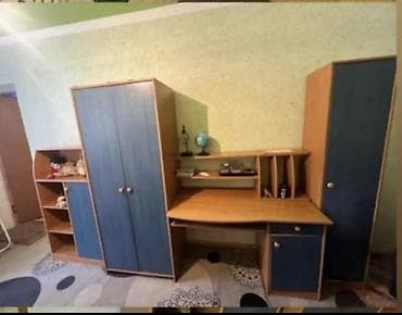 письменый стол: Модульный комплект мебели для детской/подростковой комнаты с — 1