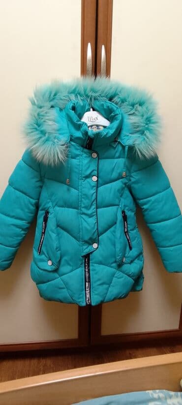 джинсы голубые: Зимняя куточка на девочку.очень теплая.рост 110см — 1