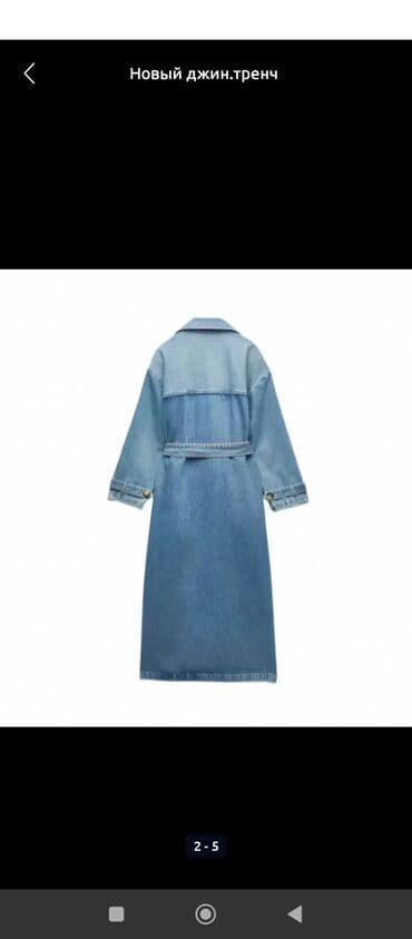 плащ дождовик: Плащ, Тренчкот, Двубортная модель, Стандарт — 2