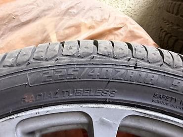 r18 audi: Колеса в сборе 225 / 40 / R 18, Лето, Б/у, Комплект, Легковые, Литые, отверстий - 5 — 2