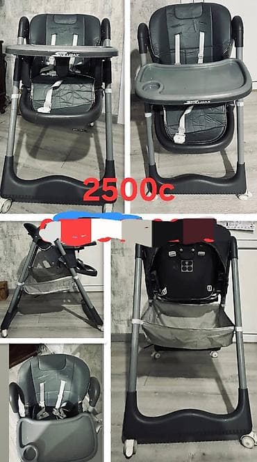 Детский стульчик для кормления Skillmax. Особенности и функционал: -