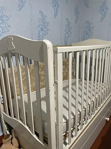 sofa bed: Детская кроватка-качалка с маятниковым механизмом, цвет — 2
