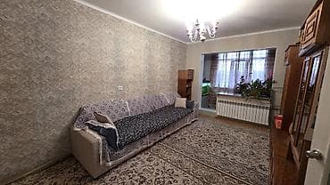 106 серия восток 5: 2 комнаты, 62 м², Аламедин-1 мкр 106 серия, 5 этаж, Косметический ремонт — 1