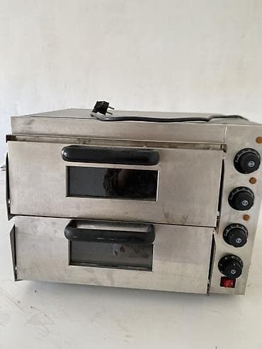 Двухкамерная электрическая печь для пиццы/выпечки - Две независимые