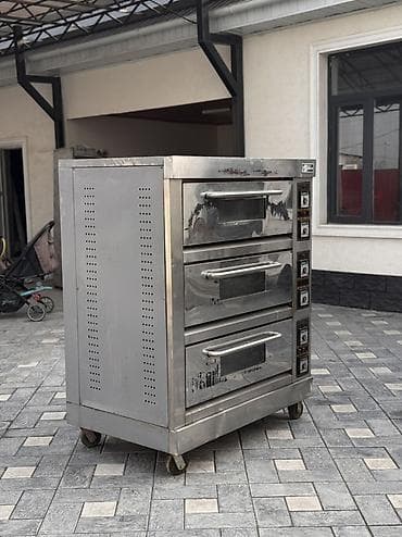 промышленные мясорубки: Промышленная хлебопекарная печь (3 уровня) Продаётся профессиональная — 2