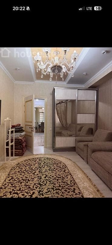 4 комнаты, 136 м², Асанбай мкр Элитка, 1 этаж, Дизайнерский ремонт — 4