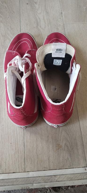 аниме футболки бишкек: Кеды Vans Sk8-Hi (высокие) оригинал - Цвет: насыщенный красный с — 2