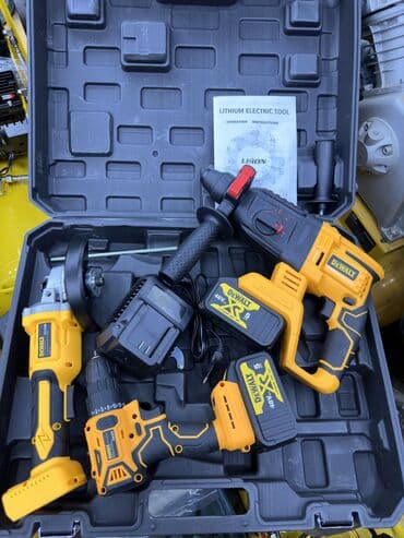 набор инструментов макита: Набор инструментов, Dewalt, Новый, Бесплатная доставка, Платная доставка, Самовывоз — 1