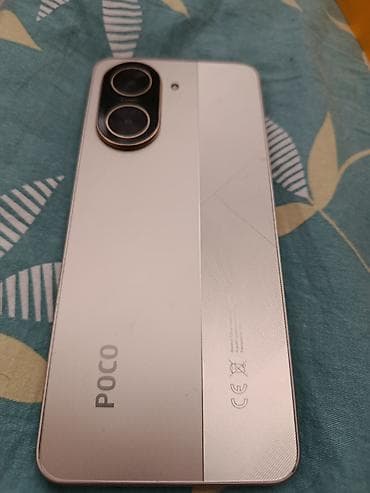 Poco C71, Б/у, 128 ГБ, цвет - Золотой, 2 SIM