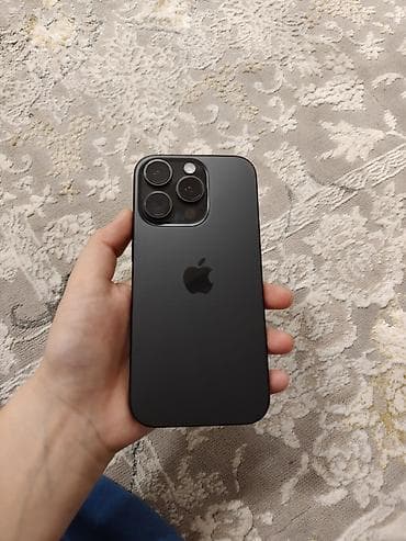 iphone оригинал: IPhone 16 Pro, Б/у, 128 ГБ, Black Titanium, Коробка, 91 % — 2