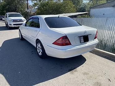 cruser: Mercedes-Benz S-Class: 2003 г., 3.7 л, Типтроник, Газ, Седан — 4