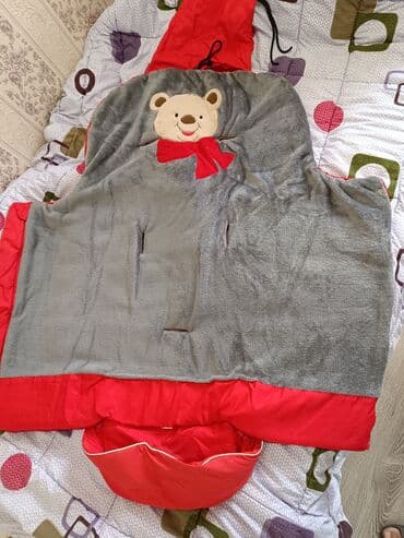 Конверт, кокон для коляски. В отличном состоянии. Цена 900 сом