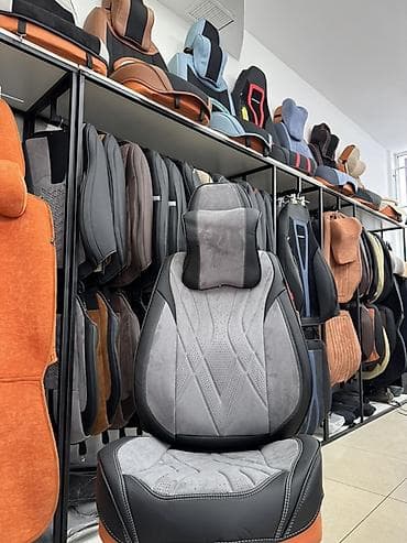 чехл: Чехлы Экокожа, С подушкой, цвет - Черный — 10