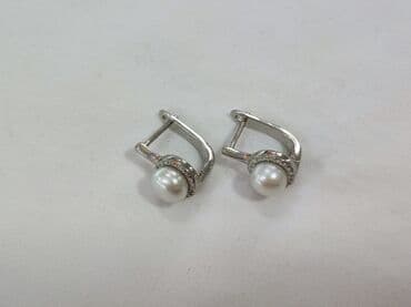 свадебные платья от производителя: Серебро 925 Пробы Серебряные серьги Жемчуг Качество отличное Дизайн — 3
