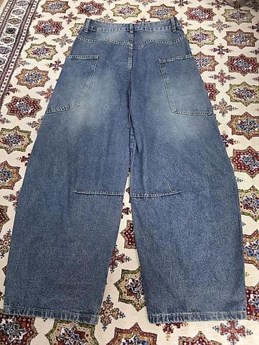 jea: Curved Blade Jeans - Посадка средняя. - Свободный, широкий крой с — 6