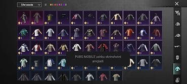 Очки: Игровой аккаунт PUBG Mobile Основное: - Уровень коллекционера: 57 — 5