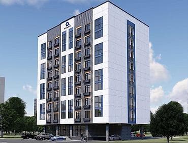 кок жар новостройка: 1 комната, 49 м², 9 этаж, ПСО (под самоотделку) — 1